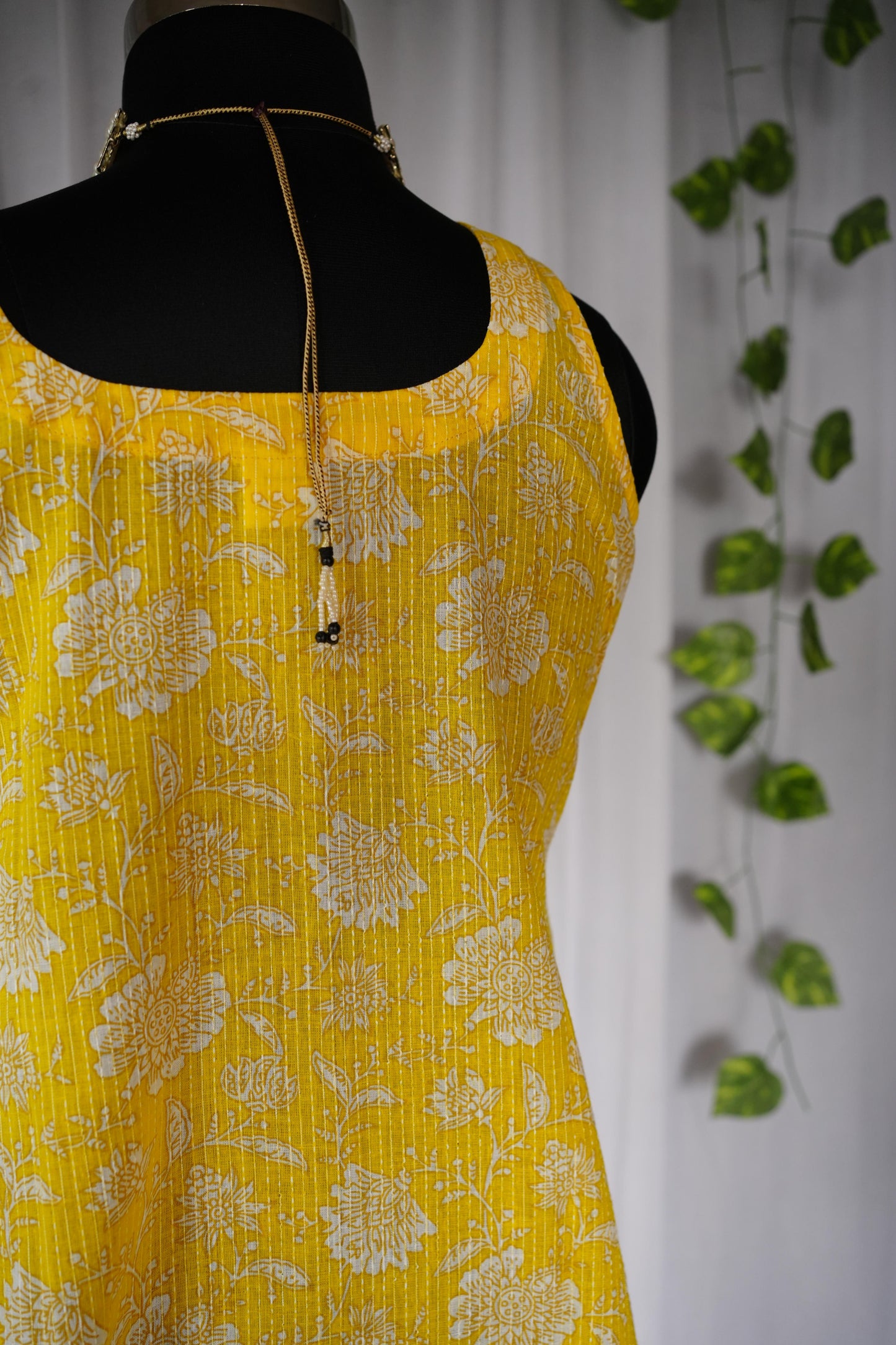 Tara Yellow Floral Kurta