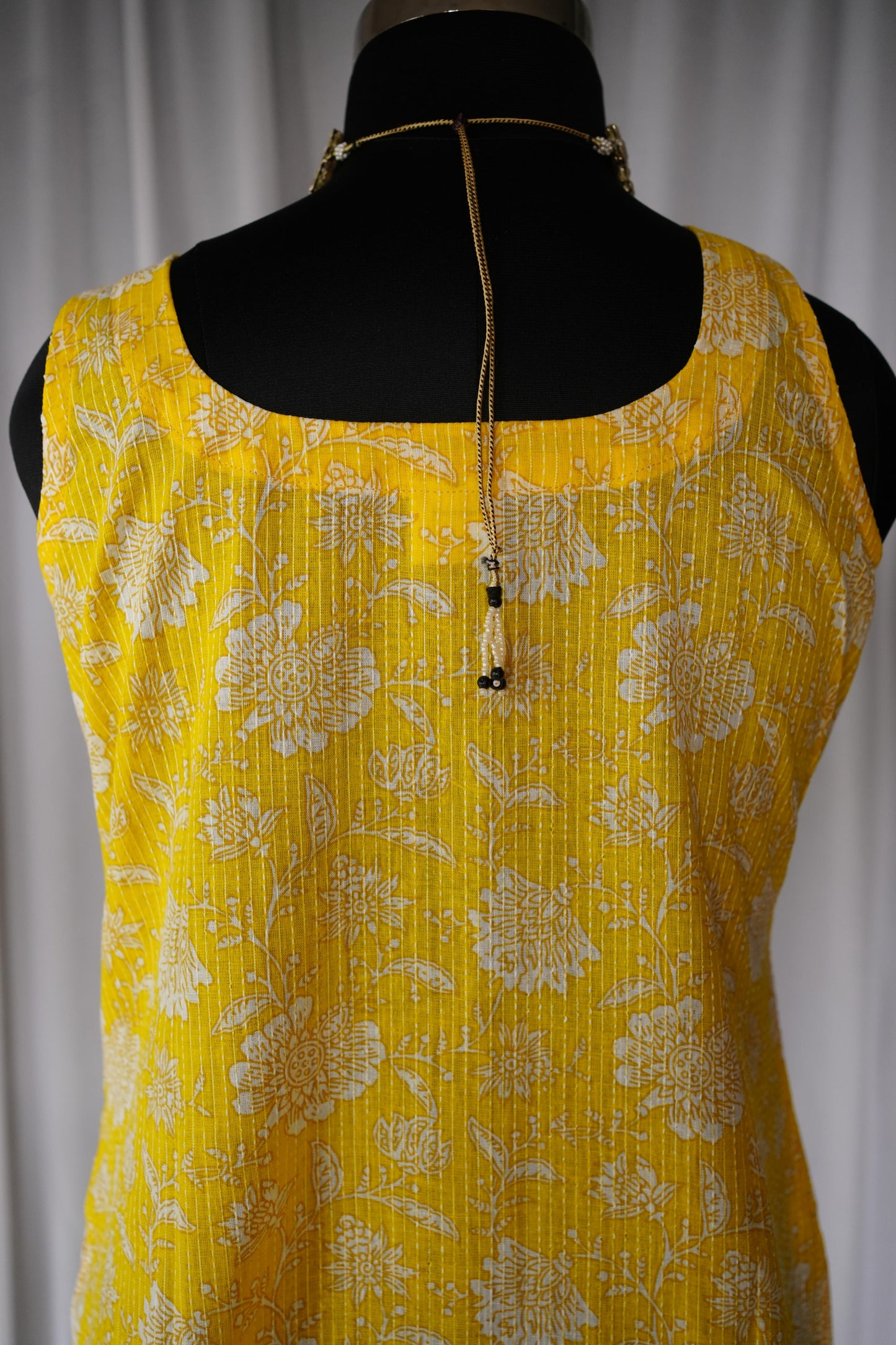 Tara Yellow Floral Kurta