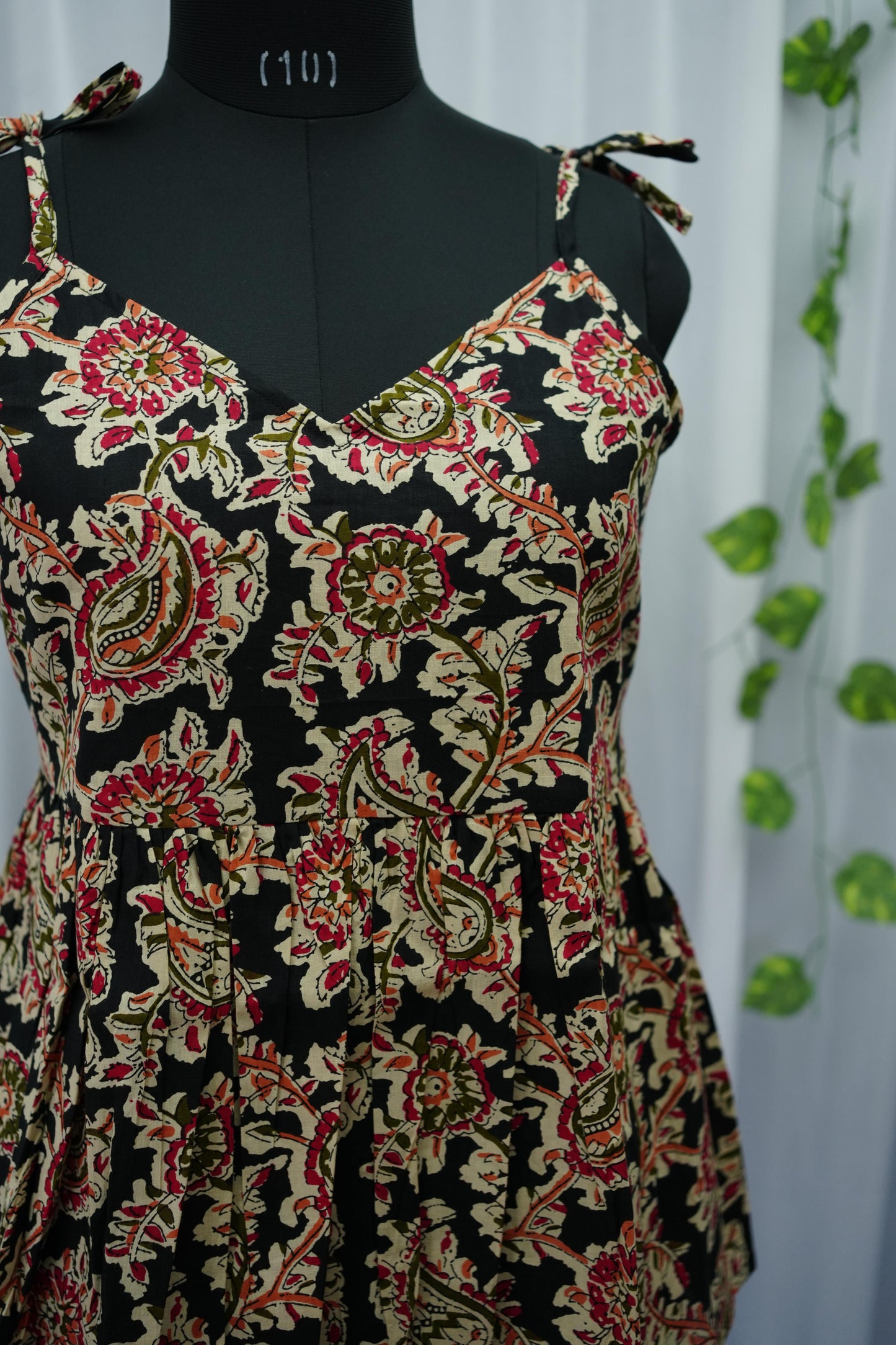 Valli Black Garden Top