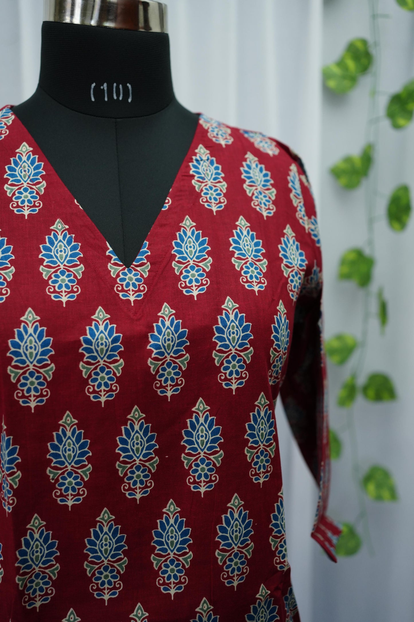 Mridu Maroon Blossom Top