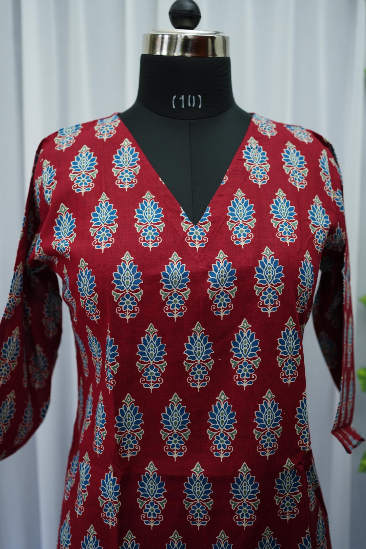 Mridu Maroon Blossom Top